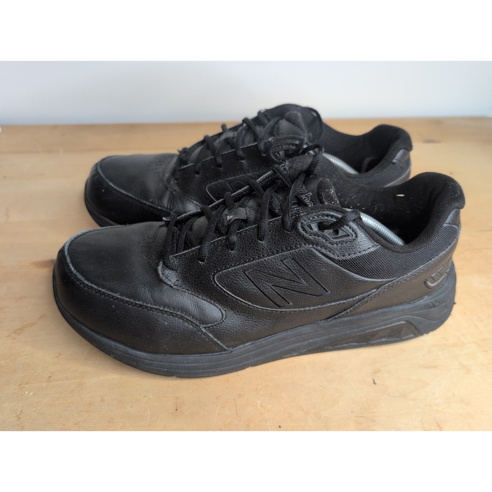 New Balance 928v3 Men's Sneaker Size 12 EE Black Leather Shoes Low